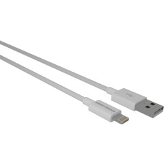 Кабель USB - Lightning, 1м, More Choice K42Si White