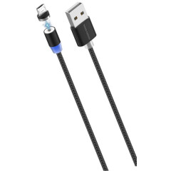 Кабель USB - microUSB, 1м, More Choice K61Sm Black