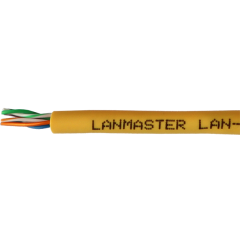 Бухта Lanmaster LAN-5EUTP-LSZH-YL, 305м