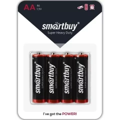 Батарейка SmartBuy R6/4B (AA, 4 шт)