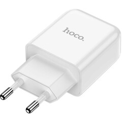 Сетевое зарядное устройство HOCO N2 Vigour White + Type-C Cable