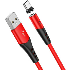 Кабель USB - USB Type-C, 1м, HOCO X60 Honorific Red