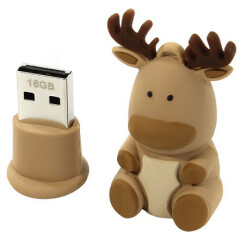 USB Flash накопитель 16Gb SmartBuy Caribou Deer (SB16GBCaribouQ)