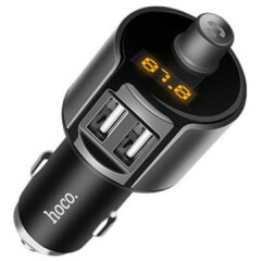 Автомобильное зарядное устройство HOCO E19 Smart Black