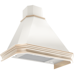 Вытяжка Elikor Пергола 90П-650-П3Д Beige/Oak Unpainted