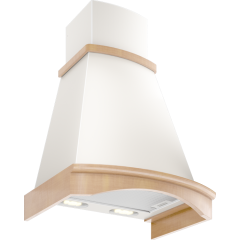 Вытяжка Elikor Ротонда 60П-1000-П3Д Beige/Oak Unpainted