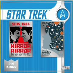 Значок Numskull Pin Kings Star Trek 1.1 - набор из 2 шт