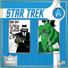 Значок Numskull Pin Kings Star Trek 1.4 - набор из 2 шт