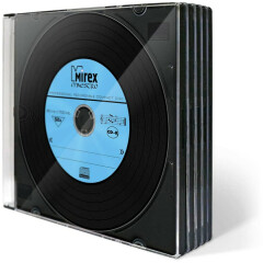 Диск Mirex 700Mb 52x Maestro Slim Case (5шт) (203056)
