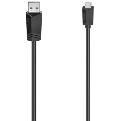 Кабель USB - microUSB, 0.75м, HAMA H-200607