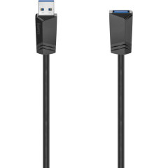 Кабель удлинительный USB 3.0 A (M) - A (F), 1.5м, HAMA H-200628