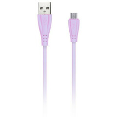 Кабель USB - microUSB, 1м, SmartBuy iK-12RG-NB Rose