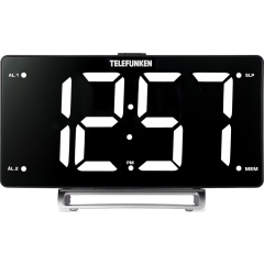 Радиобудильник Telefunken TF-1711U Black/White