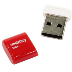 USB Flash накопитель 32Gb SmartBuy Lara Red (SB32GBLARA-R)