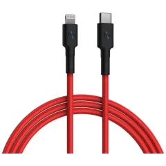 Кабель USB Type-C - Lightning, 1м, Xiaomi ZMI AL873K Red