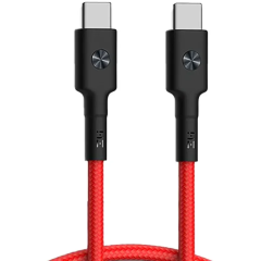 Кабель USB Type-C - USB Type-C, 1.5м, Xiaomi ZMI AL353 Red