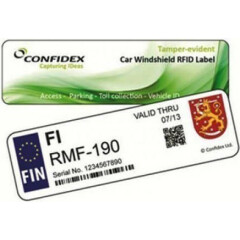 RFID метка Confidex Windshield Label UHF