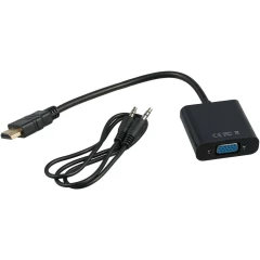 Переходник HDMI (M) - VGA (F) + audio, Bion BXP-A-HDMI-VGA-03