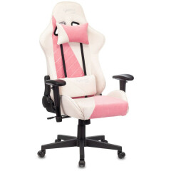 Игровое кресло Бюрократ Viking X Pink/White