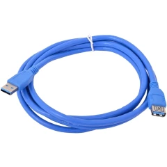 Кабель удлинительный USB 3.0 A (M) - A (F), 1.8м, Bion BXP-CCP-USB3-AMAF-6