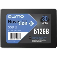 Накопитель SSD 512Gb QUMO Novation 3D (Q3DT-512GSKF) OEM