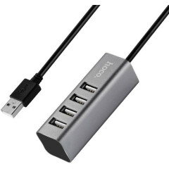 USB-концентратор HOCO HB1 Grey