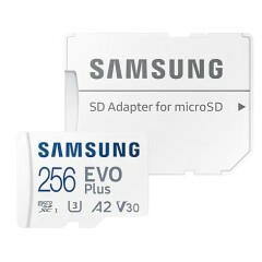 Карта памяти 256Gb MicroSD Samsung EVO Plus + SD адаптер (MB-MC256KA/KR(EU))
