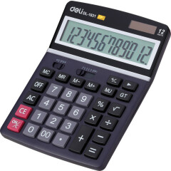Калькулятор Deli E1631 Black