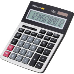 Калькулятор Deli E1672 Silver