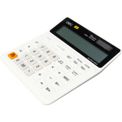 Калькулятор Deli EM01010 White