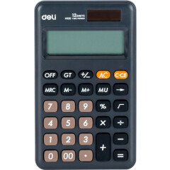 Калькулятор Deli EM120 Black