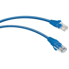 Патч-корд Cabeus PC-UTP-RJ45-Cat.5e-0.15m-BL-LSZH, 0.15м