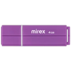 USB Flash накопитель 4Gb Mirex Line Purple