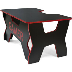 Игровой стол Generic Comfort Gamer2 Black/Red