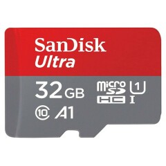 Карта памяти 32Gb MicroSD SanDisk Ultra (SDSQUA4-032G-GN6MN)