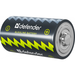 Батарейка Defender LR14-2B (C, 2 шт)