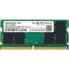 Оперативная память 16Gb DDR5 4800MHz Transcend SO-DIMM (JM4800ASE-16G)