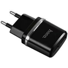 Сетевое зарядное устройство HOCO C12 Smart Black