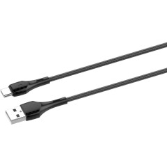 Кабель USB - USB Type-C, 2м, LDNIO LS522 Grey