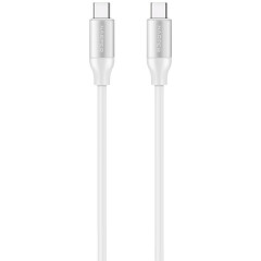 Кабель USB Type-C - USB Type-C, 1м, Harper SCH-770 White