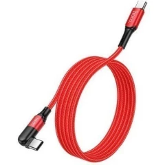 Кабель USB Type-C - USB Type-C, 1.5м, HOCO U100 Red (HC-47952)