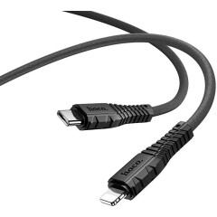 Кабель USB Type-C - Lightning, 1м, HOCO X67 Black (HC-55780)