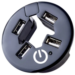 USB-концентратор Perfeo PF-H029 Black