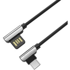 Кабель USB - USB Type-C, 1.2м, HOCO U42 Black (HC-79392)