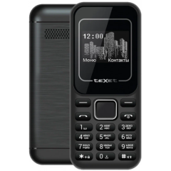 Телефон Texet TM-120 Black/Red