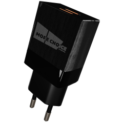 Сетевое зарядное устройство More Choice NC24m Black