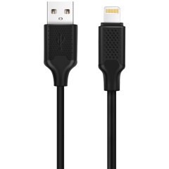 Кабель USB - Lightning, 1м, Harper BCH-521 Black