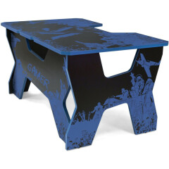Игровой стол Generic Comfort Gamer2/VS/NB Black/Blue