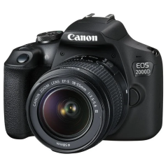 Фотоаппарат Canon EOS 2000D Black 18-55 DC III