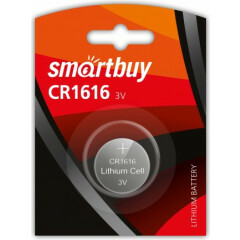 Батарейка SmartBuy CR1616/1B (1 шт)